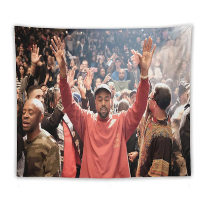 Kanye West Square Garden Tapestry