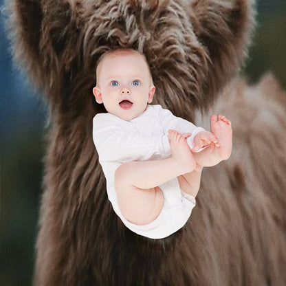 Baby Highland Cow Throw Blanket