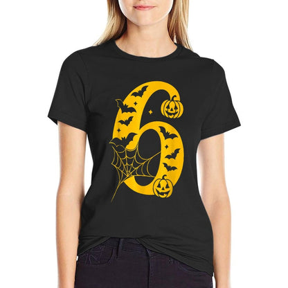 Women Men Couple Halloween Costume 6 7 Rizz Six Seven Meme  Fade-proof Color T-Shirt