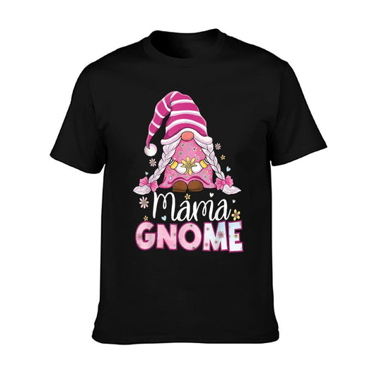 Flower For Mom Gnomies Cute Gnome Mom Happy Mother&#39;s Day T-Shirt