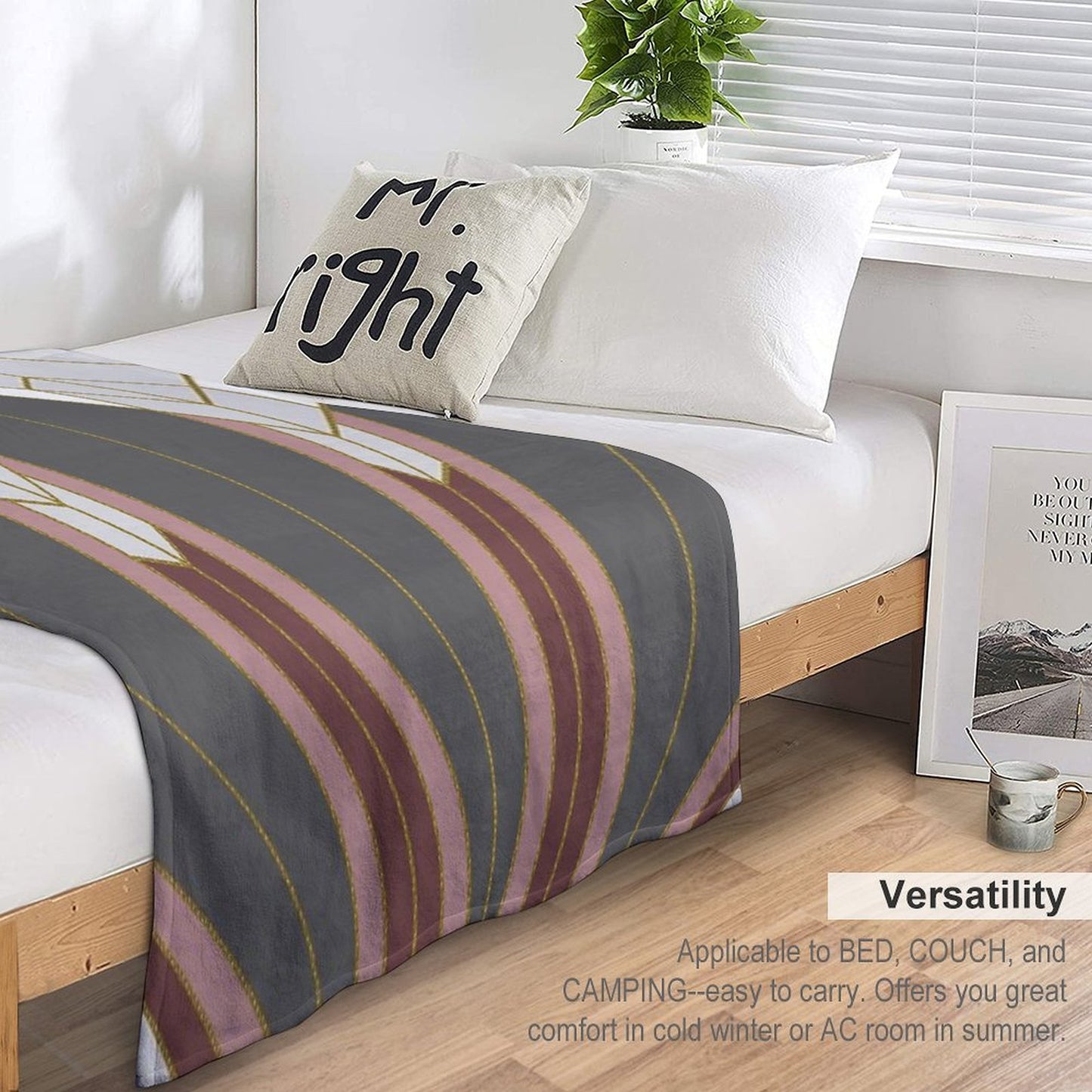 ART DECO G1 Throw Blanket