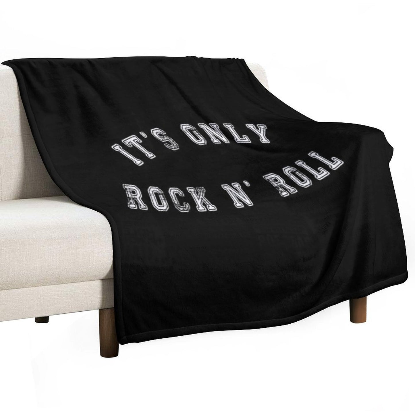It's Only Rock And Roll - Rolling Stones Throw Blanket