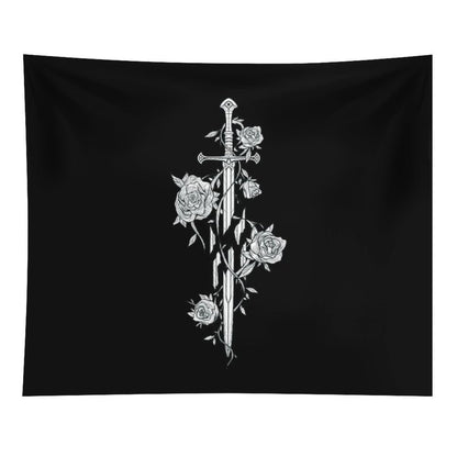 Roses of The Broken Sword Tapestry