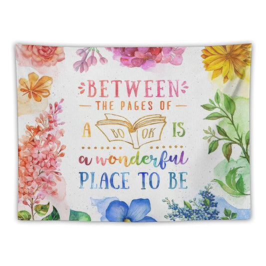 Between The Pages Tapestry