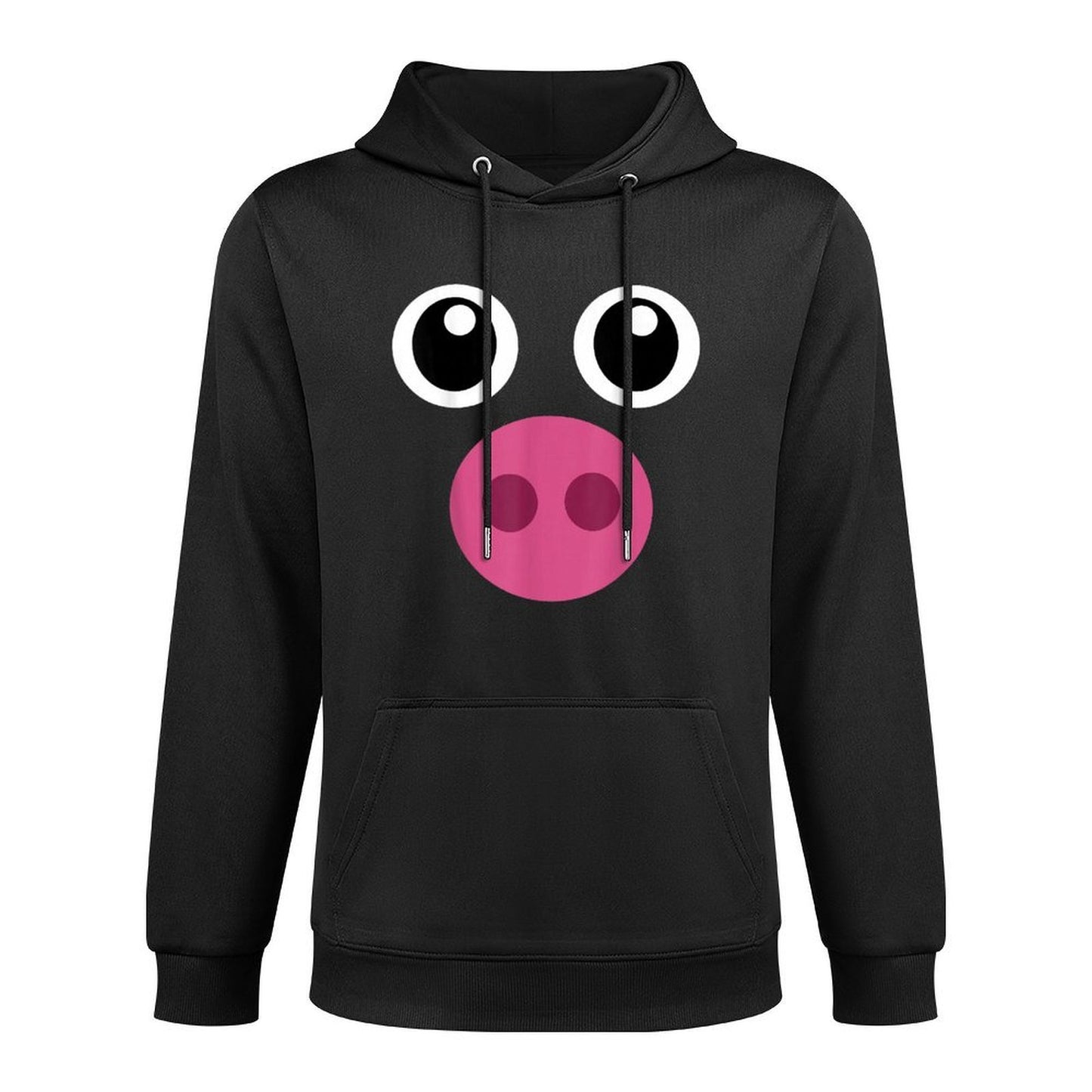 Funny Pig Face Swine Halloween Costume Gift Versatile Streetwear Hoodie