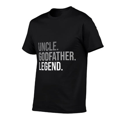 Uncle Godfather Legend Best Godfather Proposal Baptism T-Shirt