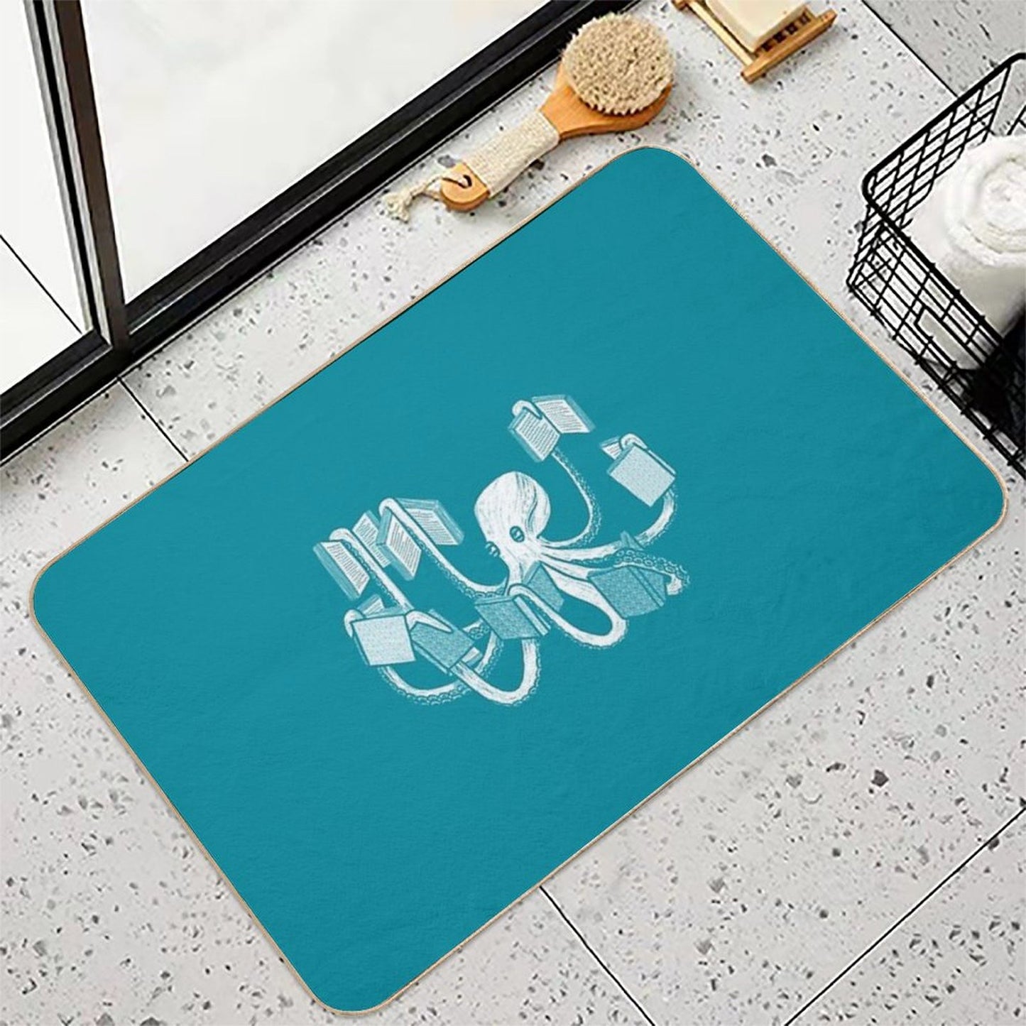 Armed With Knowledge Bath Mat