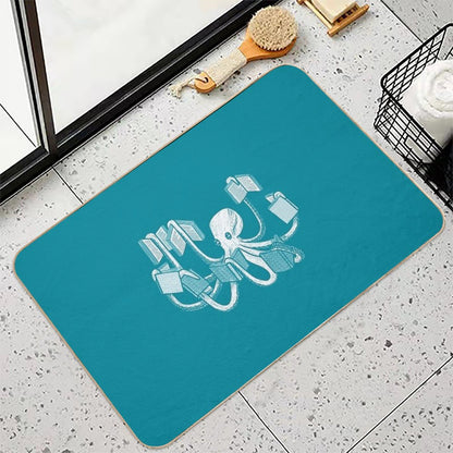 Armed With Knowledge Bath Mat
