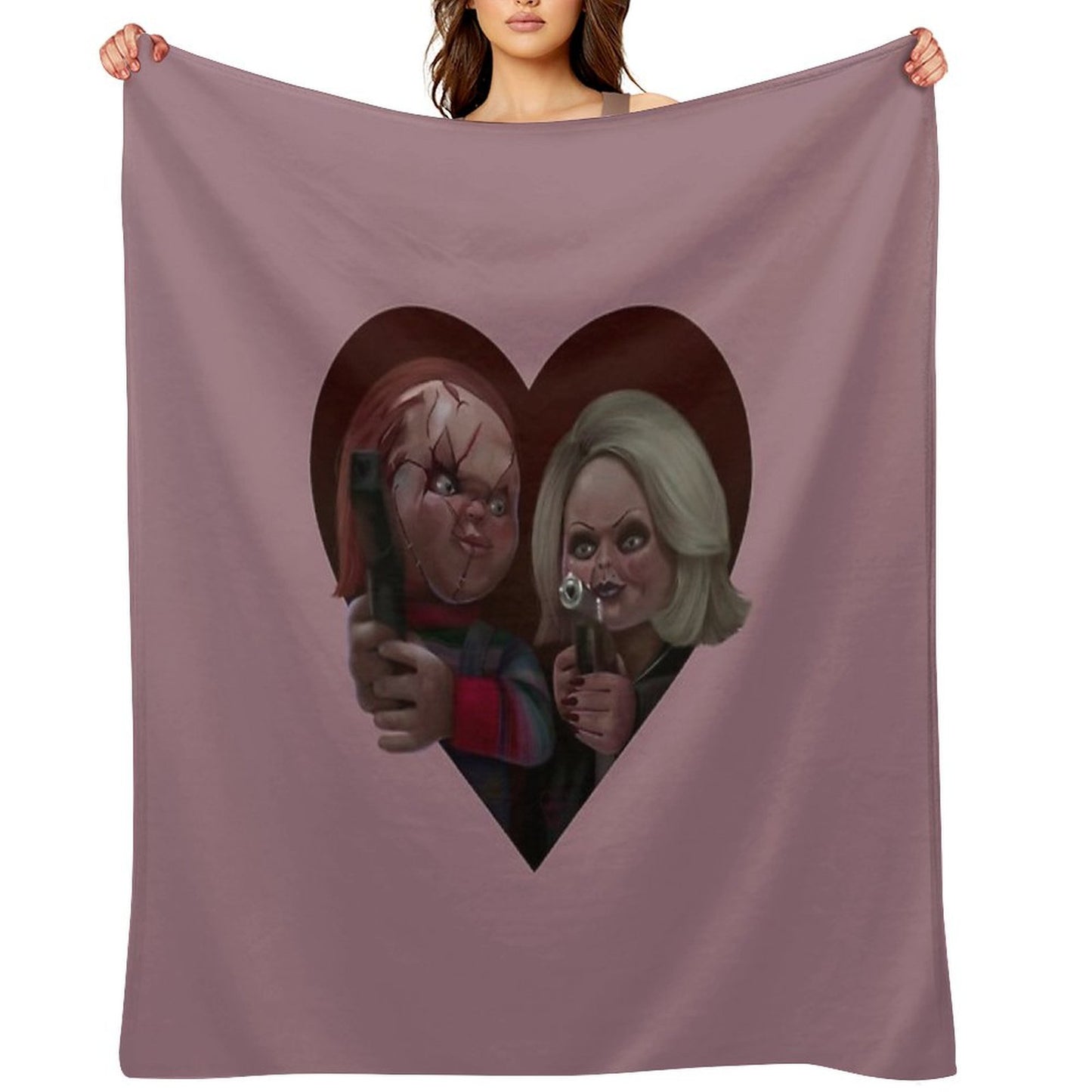 Bride of Chucky Throw Blanket