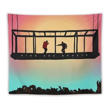 Kids See Ghosts Tapestry