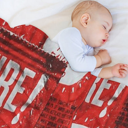 Taco Bell Fire Blanket Throw Blanket