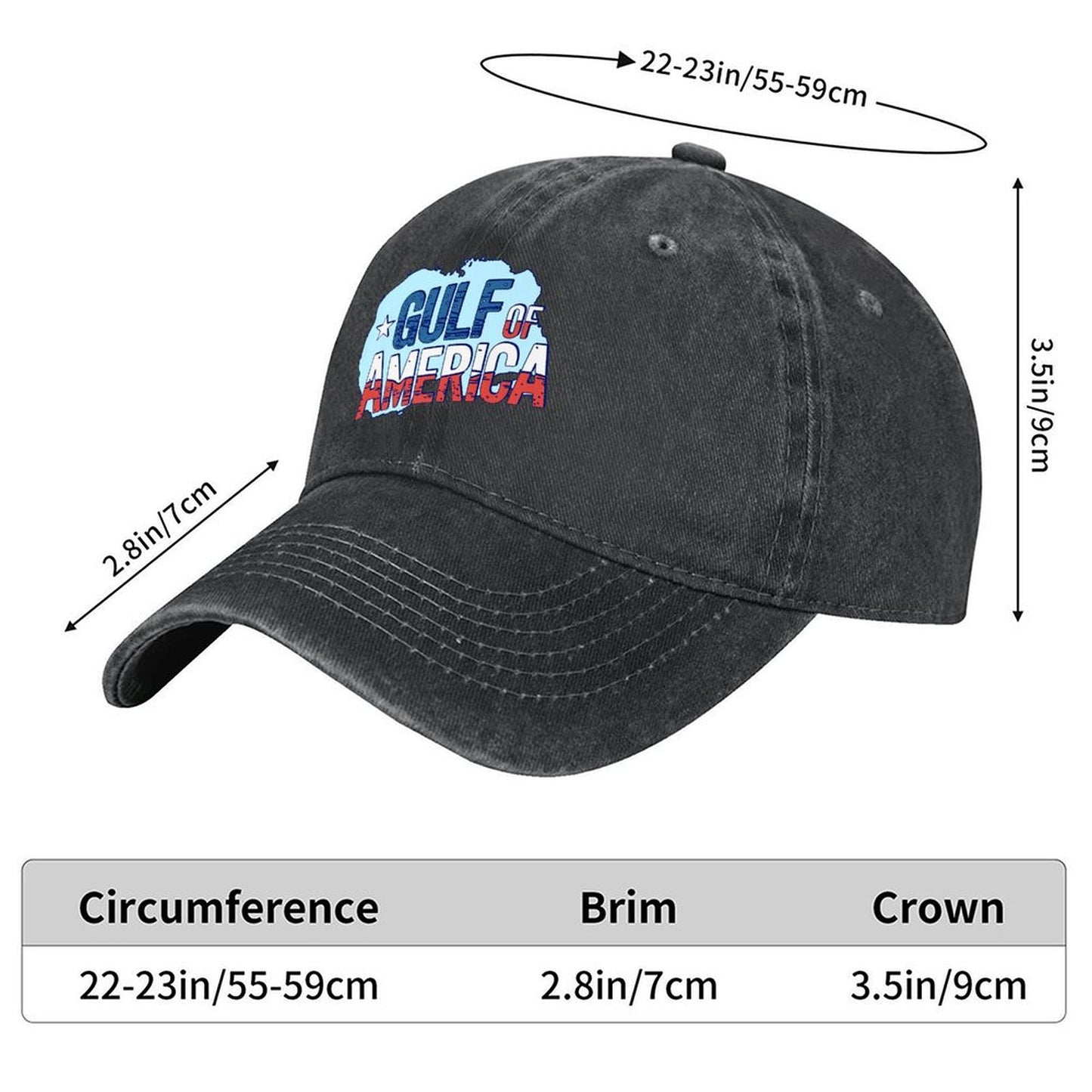 Gulf of USA America Premium Baseball Cap