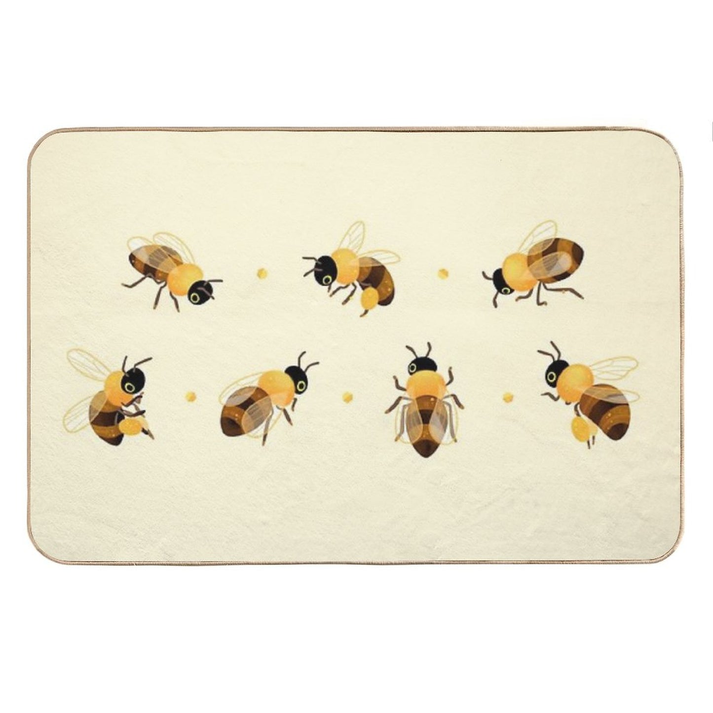 Honey Bees Bath Mat