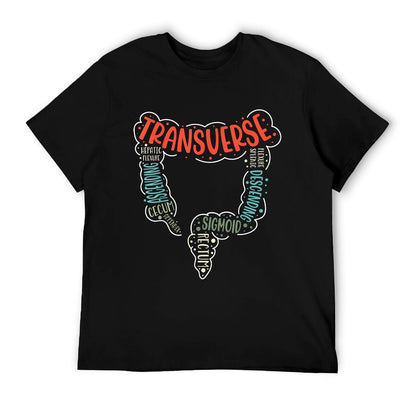 Colonoscopy GI Funny Endoscopy Nurse Colon Anatomy T-Shirt