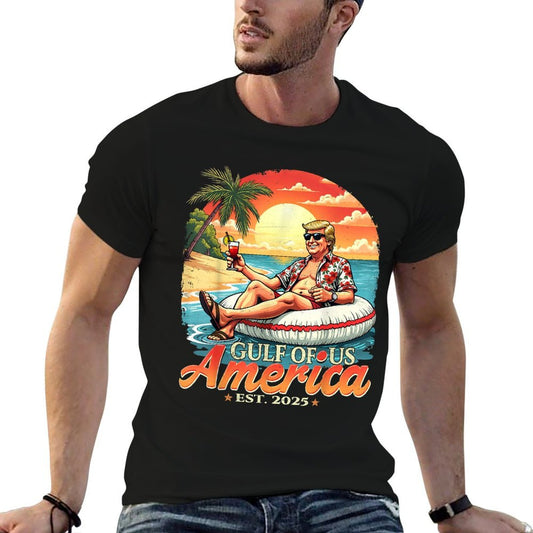 Vintage Funny Trump America's Gulf Trump Merchandise  Versatile T-Shirt