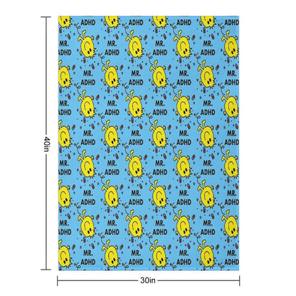 MR ADHD Throw Blanket