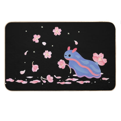 Cherry Blossom Slug Bath Mat