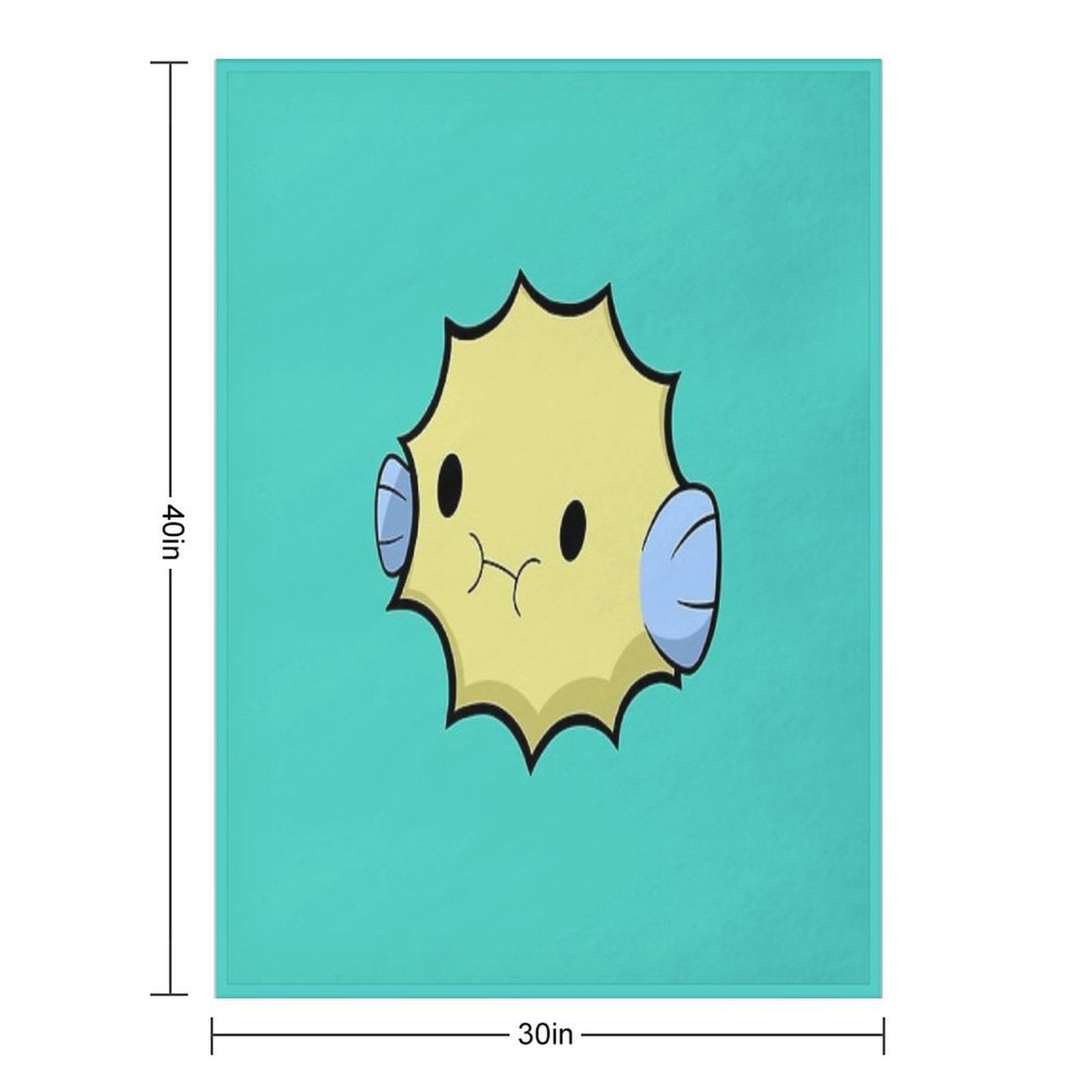 Puff Buddy Throw Blanket