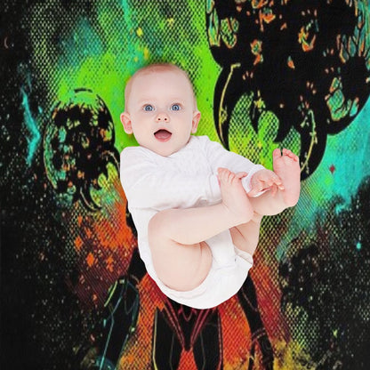 Bounty Hunter of Space Throw Blanket