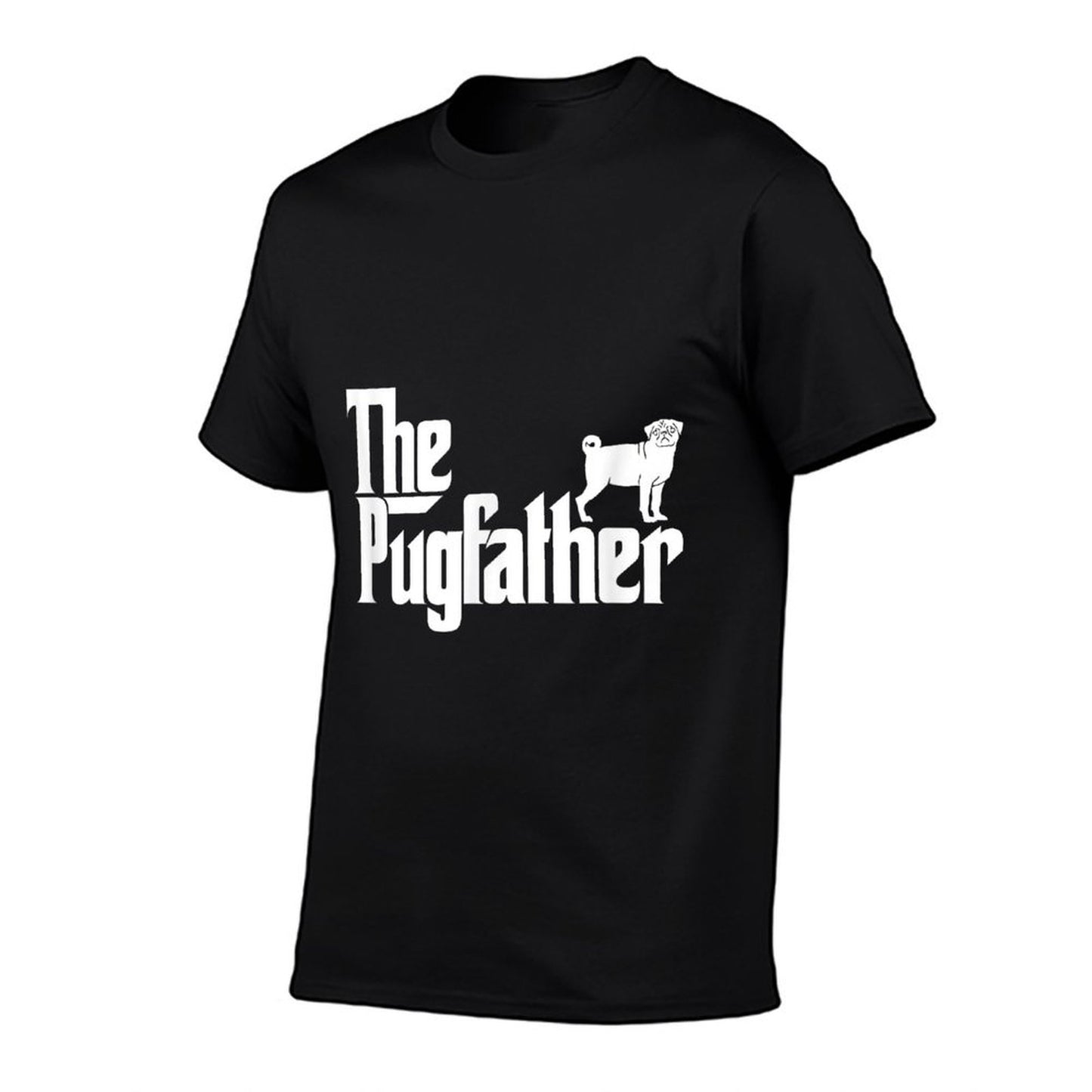 Funny Pug Owner Shirt The Pugfather Pug Father Gift T-Shirt