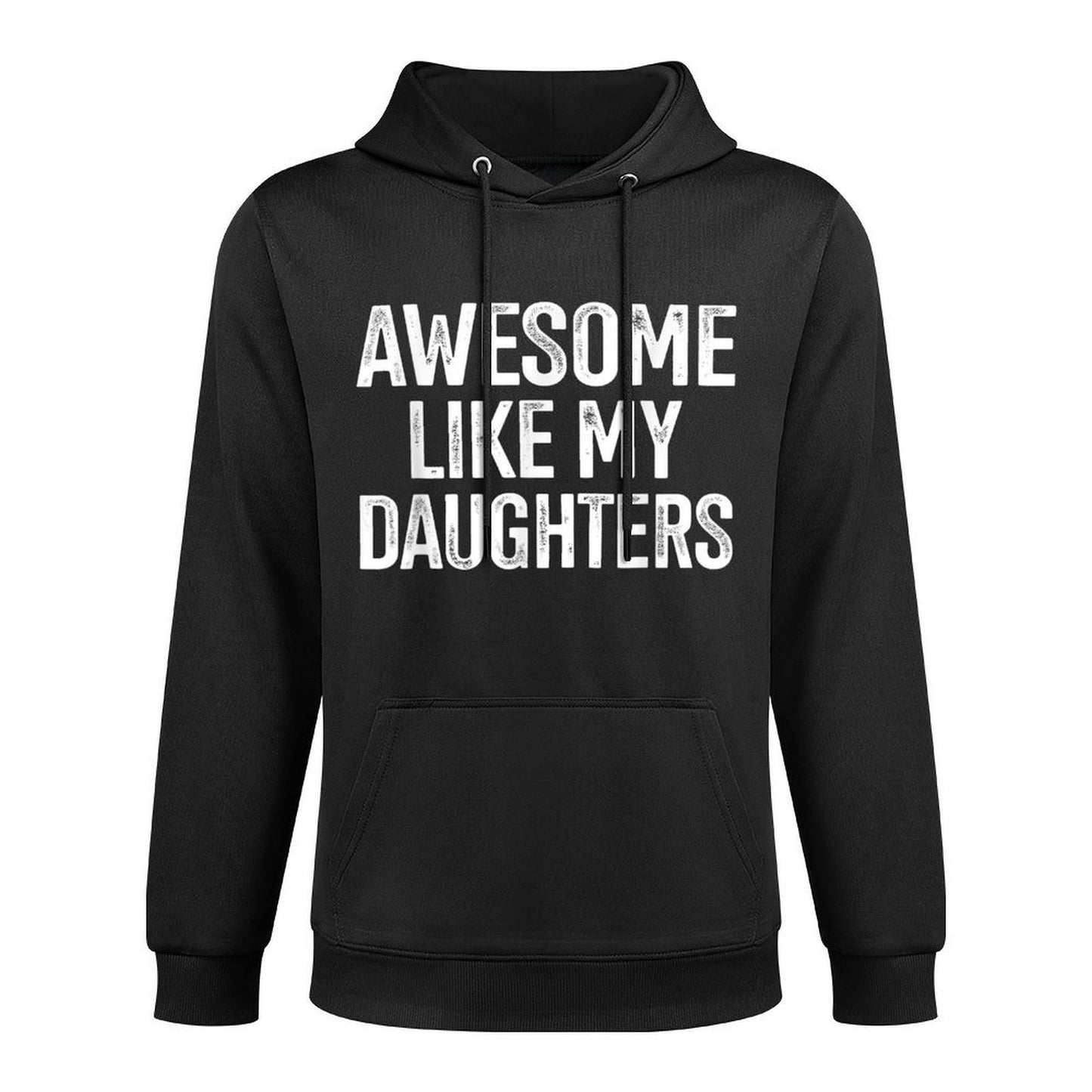 Awesome Like My Daughters for Fathers Day Birthday Christmas Shape Retention Hoodie
