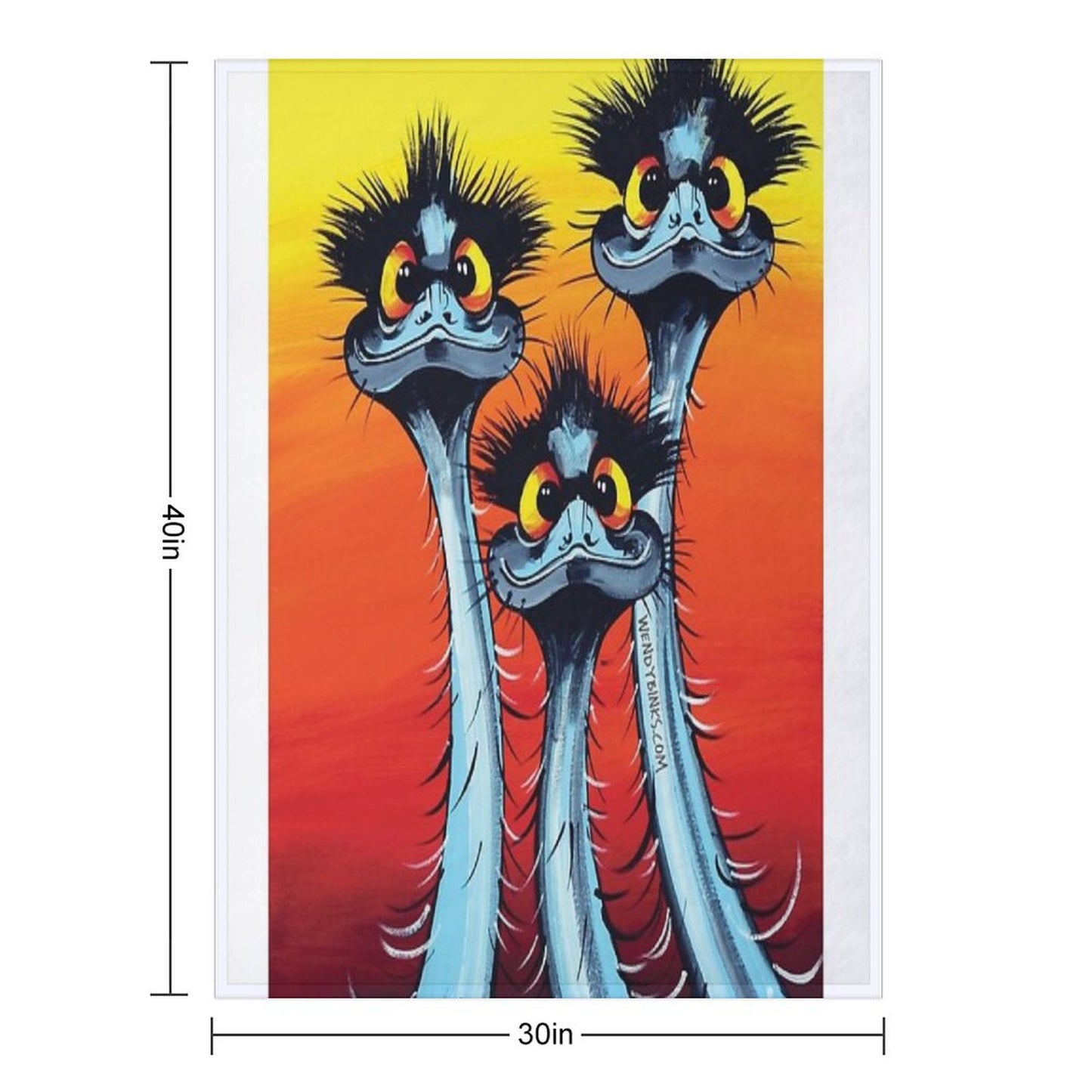 We Didn't Do It ! Throw Blanket