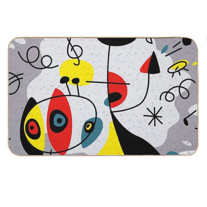 Music Inspired by Joan Miro Bath Mat