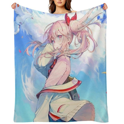 Mizuki  Project Sekai Throw Blanket