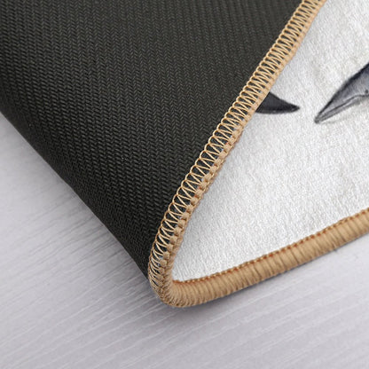 Whales And Right Whale Bath Mat