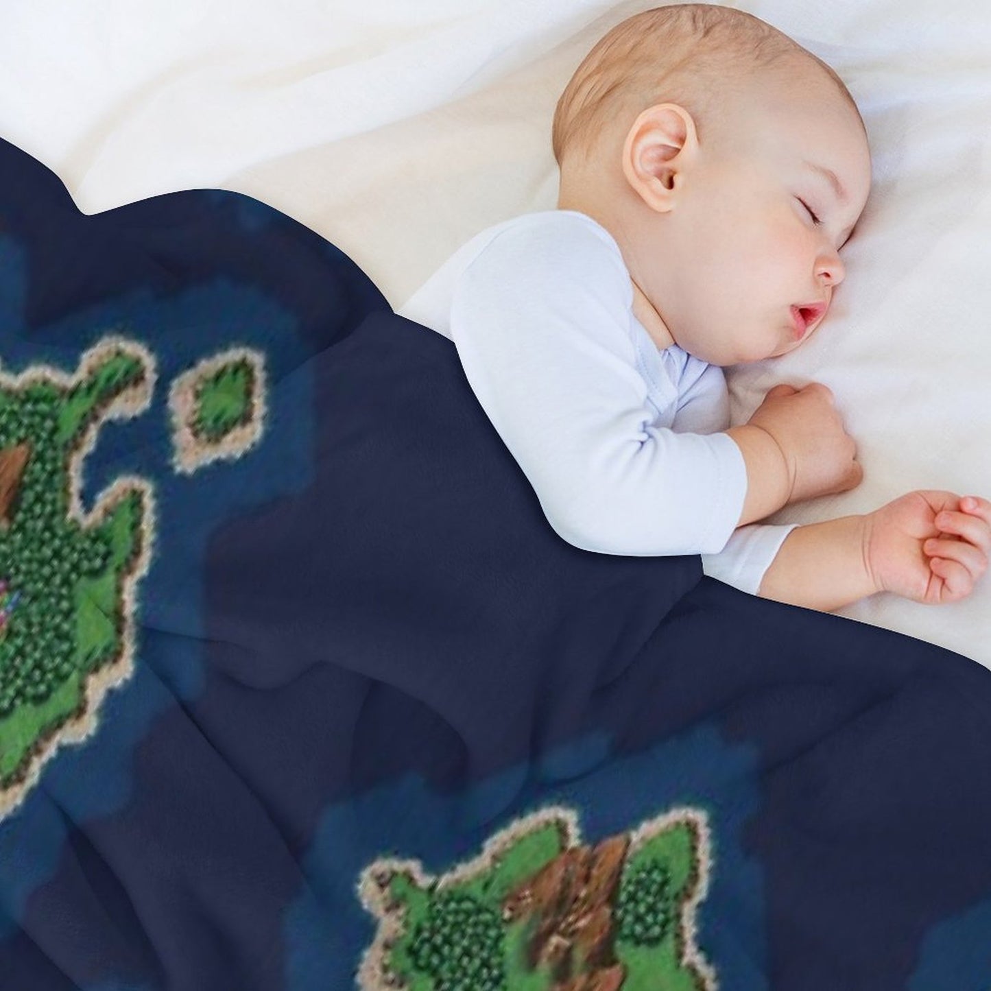 Chrono Trigger 1000 AD Throw Blanket