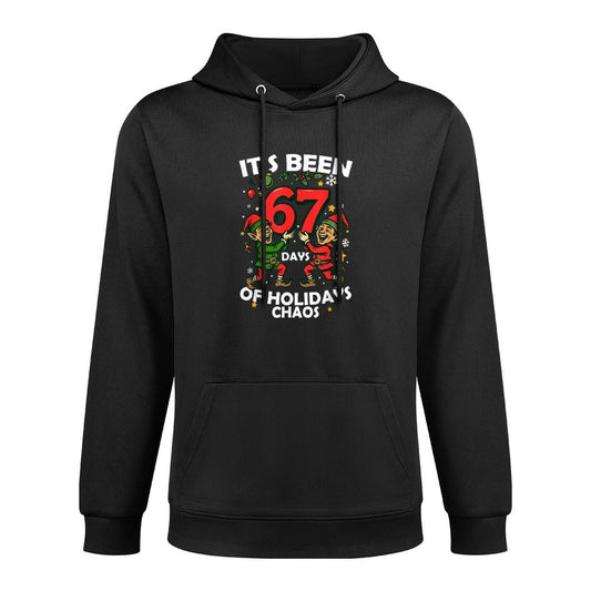 Its Been 6 7 Meme of Holidays Chaos Funny 67 Meme Christmas Colorfast Hoodie