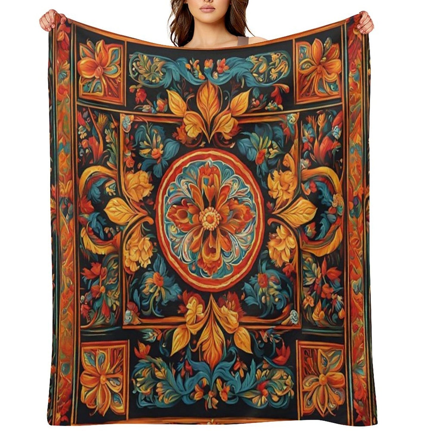 Spirit of Ukraine Throw Blanket