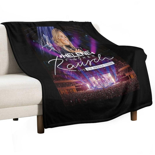 Helene Fischer - Rausch Live (Die Arena Tour) Album 2024 Throw Blanket