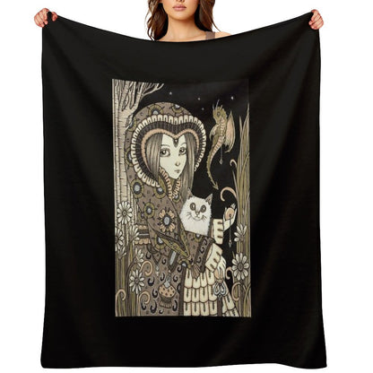 The Oracle Throw Blanket