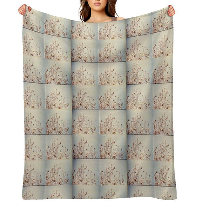 Tree Times Four Throw Blanket