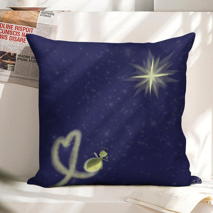 Ray And Evangeline Linen Throw Pillow Cover