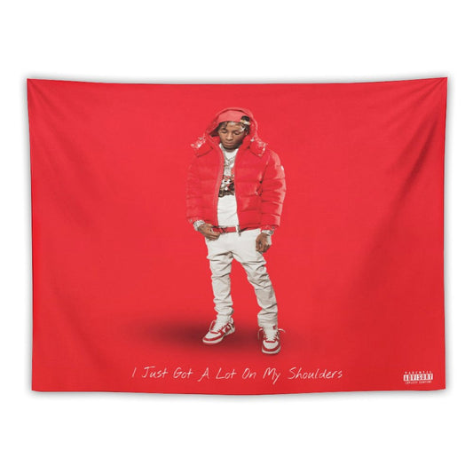 I Just Got A Lot On My Shoulders Tapestry