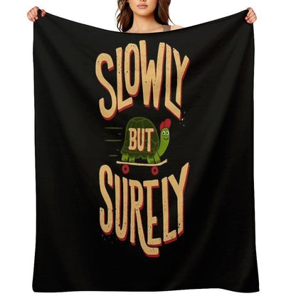 Slowly But Surely Throw Blanket