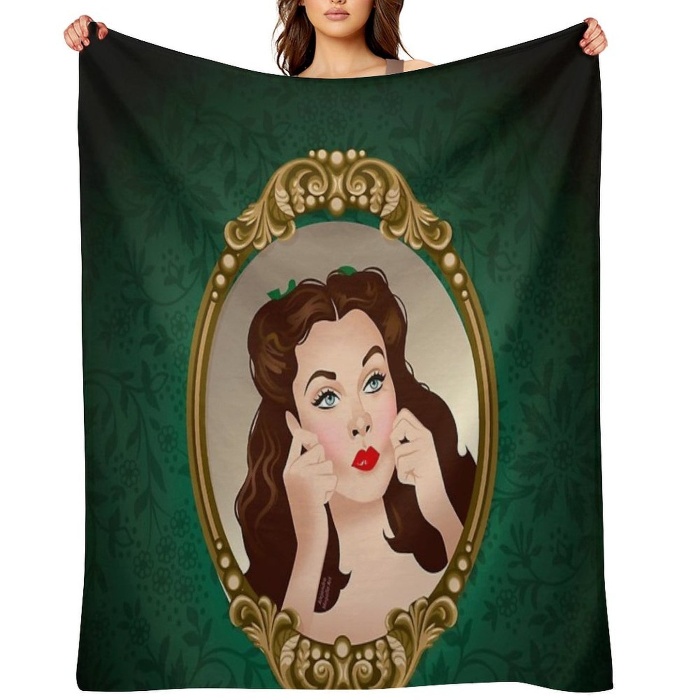 Scarlett Mirror Throw Blanket