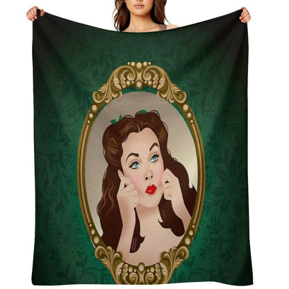 Scarlett Mirror Throw Blanket