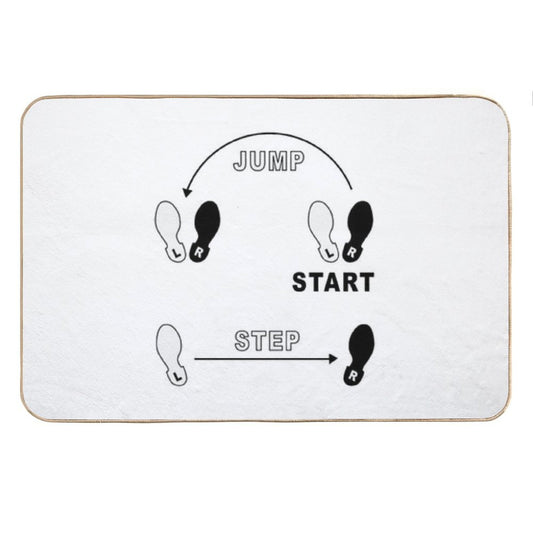 Rocky Horror Time Warp Dance Bath Mat