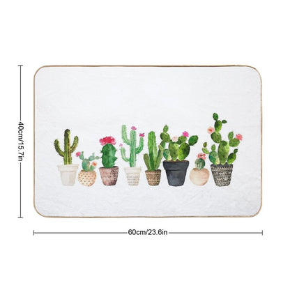 Cactus Bath Mat