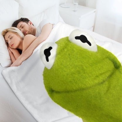 Kermit The Frog Throw Blanket