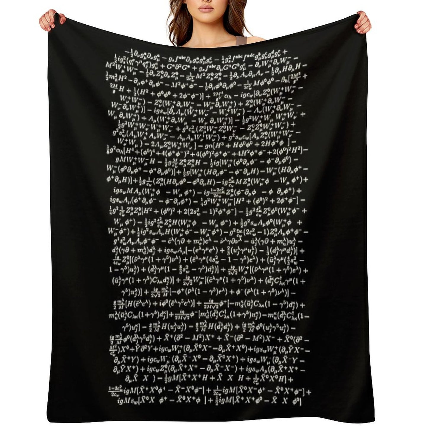 The Standard Model - A Love Poem Throw Blanket