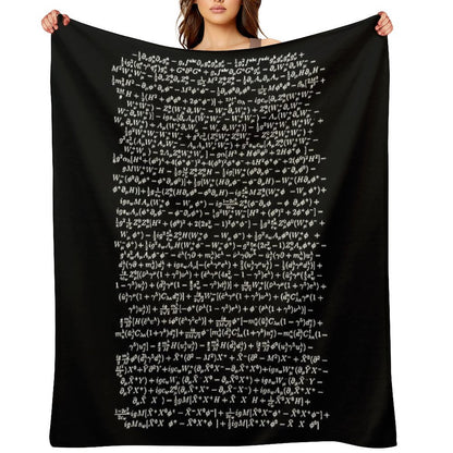 The Standard Model - A Love Poem Throw Blanket