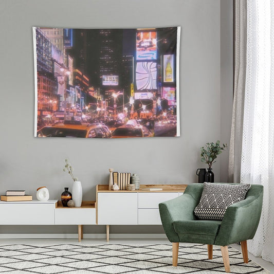 Times Square NYC Tapestry
