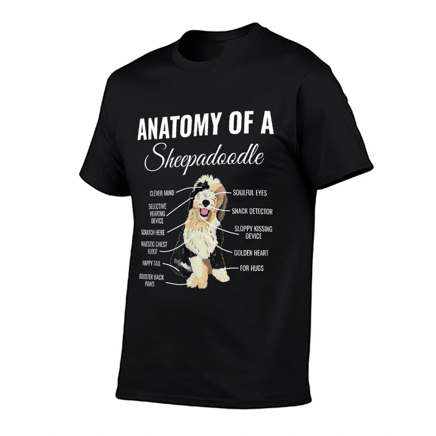 Anatomy Of A Sheepadoodle T-Shirt