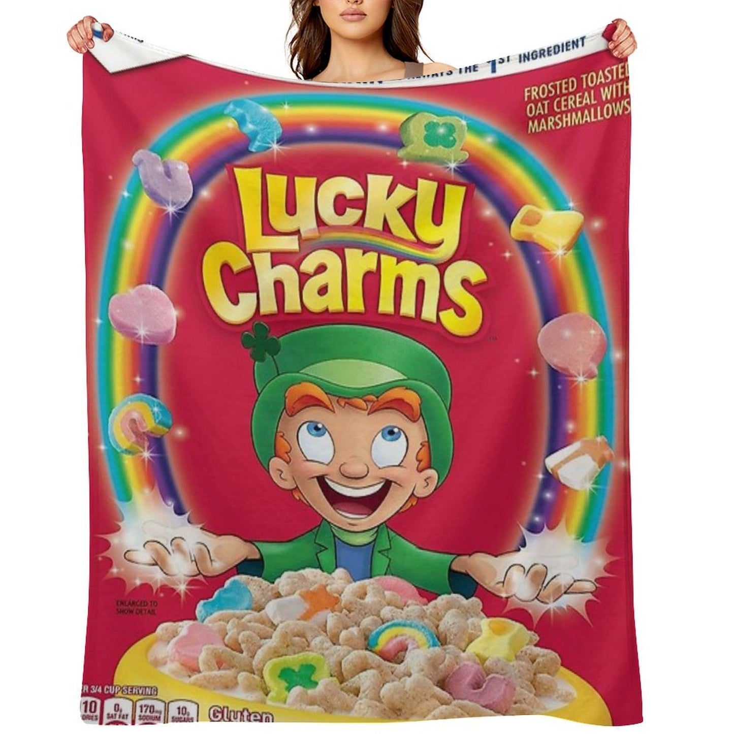 Lucky Charms Throw Blanket