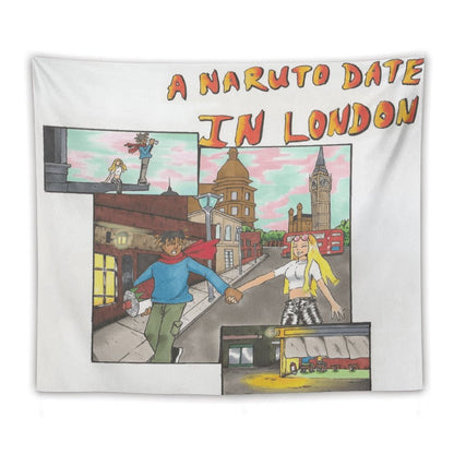 A Naruto Date In London Tapestry