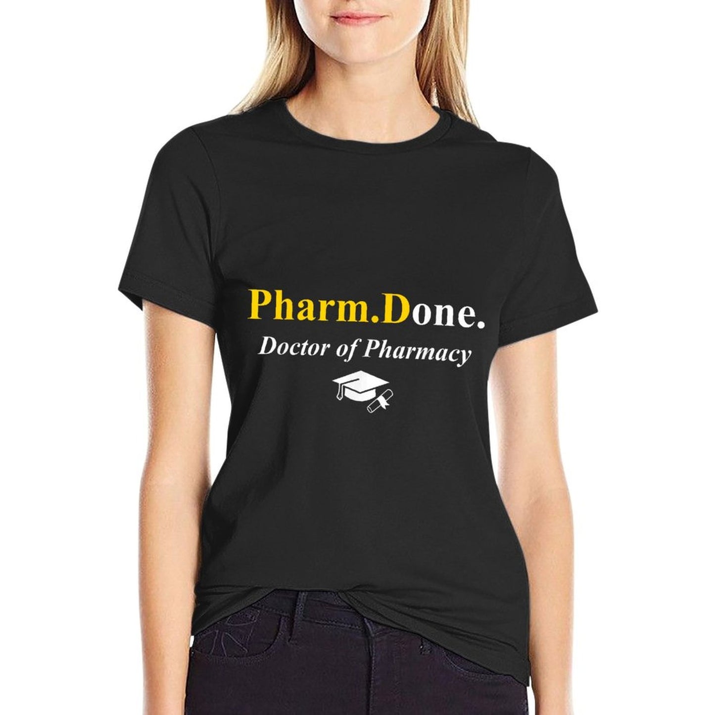 Pharm.Done. I&#39;m Done Doctor Of Pharmacy PharmD Graduation T-Shirt